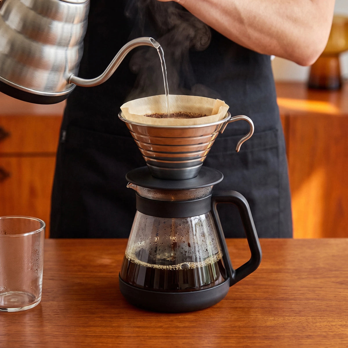 Glass Coffee Server