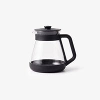 Servidor de café de vidrio